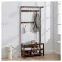 Coat Hangers Multi-Purpose Clothes Coat Stand Shoes Rack Hat Umbrella Bag Stand, Lower Storage Shelf for Boxes Shoes Boots -0223 (Color : Brown, Size : 31.5inch) Coat Hangers Multi-Purpose Clothes Coat Stand Shoes Rack Hat Umbrella Bag Stand, Lower Storage Shelf for Boxes Shoes Boots -0223 (Color : Brown, Size : 31.5inch)
