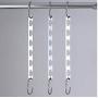 2pcs/Set Multi-Function Stainless Steel Clothes Hanger Creative Cloth Cabinet Clothes Rack Organizer Home Wardrobe Tool Racks