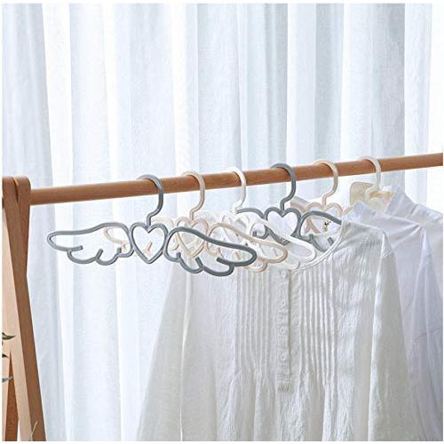 Angel Wings Shape Traceless Non-Slip Hanger Wardrobe Organizer for Home Hotel Clothes Hangers Scarf Tie Hook 10pcs Color Random Angel Wings Shape Traceless Non-Slip Hanger Wardrobe Organizer for Home Hotel Clothes Hangers Scarf Tie Hook 10pcs Color Random