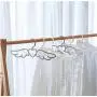 Angel Wings Shape Traceless Non-Slip Hanger Wardrobe Organizer for Home Hotel Clothes Hangers Scarf Tie Hook 10pcs Color Random