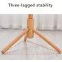 Tree Coat Rack,Beech Wood Free Standing Easy Assembly No Tools Required with 8 Hooks Entryway Coat Hanger for Clothes-a 40x175cm(16x69inch)