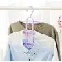10pcs Random Color Creative Home Three-Layer Hangers 4 Colors Three Layer Anti-Skid Plastic Clothes Hanger for Household Pants Rack Hangers 10pcs Random Color Creative Home Three-Layer Hangers 4 Colors Three Layer Anti-Skid Plastic Clothes Hanger for Household Pants Rack Hangers