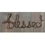BLESSED Thanksgiving Wall Hanger - Fall Decorations - Fall Thanksgiving Wall Decor - Wire Words - Any Writing Possible - ThanksgivingWriting