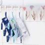 Portable Socks Dry Cloth Pendant Rack Clothing Rack Stand Cutter Business Travel Folding Cloth Hanger Clips Clothes Hook Dryer,Beige,6