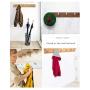 LAXF-Wall Coat Racks with Hooks/Hangers Coat Rack Bamboo Clothes Hook Dorm Room Bedroom on The Wall Wall-Mounted Hook Hanger Multifunction Straight Edge Retro Color (Size : 100cm)