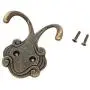 binifiMux 5-Pack Antique Bronze Wall Hooks for Coat Clothes Hat, Towel Hanger, Elephant Shape binifiMux 5-Pack Antique Bronze Wall Hooks for Coat Clothes Hat, Towel Hanger, Elephant Shape
