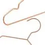 KYCPTNFJ 32cm Rose Gold Metal Clothes Shirts Hanger with Notches, Cute Small Strong Coats Hanger 30 pcs KYCPTNFJ 32cm Rose Gold Metal Clothes Shirts Hanger with Notches, Cute Small Strong Coats Hanger 30 pcs