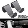 TapTes Coat Hooks Aluminum Alloy Seat Headrest Seat Back Hook Bag Holder Garment Clothes Coat Hangers Designed for Tesla Model S Model X Only - Black (Set of 2) TapTes Coat Hooks Aluminum Alloy Seat Headrest Seat Back Hook Bag Holder Garment Clothes Coat Hangers Designed for Tesla Model S Model X Only - Black (Set of 2)