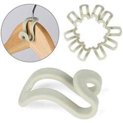 20PC Random Color Useful Mini Clothes Hanger Plastic Home Easy Hook Closet Organizer Storage Rack Holder Hook Clothes Hanger Decoration