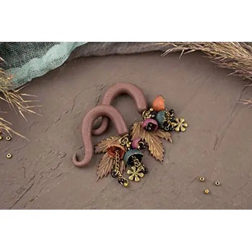 Dangle Gauge Earrings Drop Fall Leaf Autumn Brown Bronze Thanksgiving gift Ear Plug Tunnels Hangers Tapers Weights Maple Birthday gift Daughter Sister Dangle Gauge Earrings Drop Fall Leaf Autumn Brown Bronze Thanksgiving gift Ear Plug Tunnels Hangers Tapers Weights Maple Birthday gift Daughter Sister