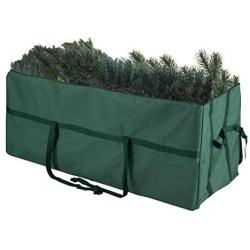 Elf Stor 83-DT5030 Heavy Duty Canvas Christmas Storage Bag Large for 9 Foot Tree, Non-Rolling, Green