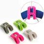 Clothes Pegs - Colorful Home Mini Flocking Clothes Hanger Hook Closet Organizer Wardrobe 10pcs - Clothes Hangers Wardrobe Hanger Crafts Clothes Pegs Closet Hanger Cabinet Clothespin Mini