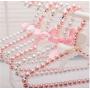 10pcs Random Color 20cm Children Pearl Hanger Fashion Dog Hangers for Clothes Baby Pearl Plastic Pet Hangers