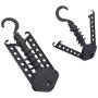 lliang Hangers Multifunctional Telescopic Folding Hanger Magic Hangers for Clothes Wet and Dry Travel Portable Outdoor Closet Organizer