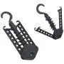 lliang Hangers Multifunctional Telescopic Folding Hanger Magic Hangers for Clothes Wet and Dry Travel Portable Outdoor Closet Organizer