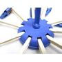 Round Folding Laundry Drying Clothes Hanger With 20 Clips Octopus Clothespins