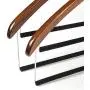 2 Quality Tow-Tone Wooden Suit Hangers with Velvet Pants Bar Smooth Finish Solid Wood Coat Hanger with 360° Swivel Hook - Camisole, Jacket, Pant, Dress Clothes Hangers (Retro, 2) 2 Quality Tow-Tone Wooden Suit Hangers with Velvet Pants Bar Smooth Finish Solid Wood Coat Hanger with 360° Swivel Hook - Camisole, Jacket, Pant, Dress Clothes Hangers (Retro, 2)
