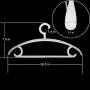 Plastic Clothes Hanger, Extra Thick Plastic Wide Shoulder Adult 360 Degrees Rotate Slip Resistant Standard Clothing Hanger Ideal for Everyday Use Beige 20 Pack Plastic Clothes Hanger, Extra Thick Plastic Wide Shoulder Adult 360 Degrees Rotate Slip Resistant Standard Clothing Hanger Ideal for Everyday Use Beige 20 Pack