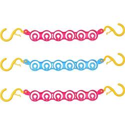 EvaroFly Multipurpose Magic Folding Hanger, Save Space Storage Clothes Hanger, Household Travel Camping -a 3 Pcs