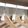 VOSAREA 6pcs Plastic S Shaped Thicken Hooks Hangers Towel Clothes Rack Hook