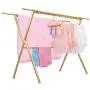 Drying Racks Drying Rack Floor Folding Indoor X-Type Drying Rack Balcony Drying Quilt Cool Hanger Drying Rack Mobile Telescopic Clothes Pole Multifunctional Air Dryer Clotheslines