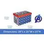 Marvel Avengers Endgame Toy Boxes Chest, Sturdy 24” Storage Bench