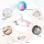 Toddler Clothes Hangers Rose, No-Slip Space Saving Clothes Hangers for Babies Toddler Children Youth Perfectly Sized for Kids 0-12 Years,30PACK
