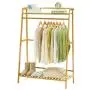 FJIE Minimalist Hat Rack Stand Clothes Shoe Rack Hanger, Modern Clothes Coat Rack, Home Storage Racks for Home Office Hallway Bedroom