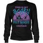 This Is My Scary Felt Hanger Costume - Funny Halloween This Is My Scary Felt Hanger Costume - Funny Halloween
