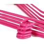 Dsxnklnd 10pcs Clothes Hangers Outdoor Drying Rack Antiskid Closet Organizer with Hooks 40cm