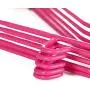 Dsxnklnd 10pcs Heavy Duty Clothes Hangers Drying Rack Antiskid Closet Organizer with Hooks 40cm