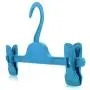 HANGERWORLD 10 Blue 11inch Plastic Kids Coat Clothes Garment Pants Skirt Clip Baby Toddler Hangers HANGERWORLD 10 Blue 11inch Plastic Kids Coat Clothes Garment Pants Skirt Clip Baby Toddler Hangers