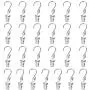 50pcs S Hooks Curtain Clips with Hooks Stainless Steel S Hooks Clip Lamp Hook Silver Metal Hanging Clips Hooks for Home Decoration, Outdoor Party Hanging Wire Holder Art Craft Display 50pcs S Hooks Curtain Clips with Hooks Stainless Steel S Hooks Clip Lamp Hook Silver Metal Hanging Clips Hooks for Home Decoration, Outdoor Party Hanging Wire Holder Art Craft Display