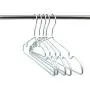 KOOBAY 16.5" Non-Slip Silver Aluminium with PVC-Coated and notches Metal Top Clothes Garment Dress Shirt Coat Hanger for Closet Organizer W Notches (10) KOOBAY 16.5" Non-Slip Silver Aluminium with PVC-Coated and notches Metal Top Clothes Garment Dress Shirt Coat Hanger for Closet Organizer W Notches (10)