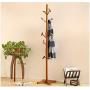 XQY Drying Rack Hangers Solid Wood Floorstanding Hangers Assembly Clothes Rack Living Room Bedroom Simple Modern Clothes Rack