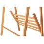 Qfgis Beech Coat Racks Solid Wood Landing Hangers Living Room Bedroom Clothes Shelves Foldable Storage Furniture (Size : 60cm)