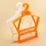 wing1 5PCs Childrens Siamese Clothes Hangers for Clothing Store Plastic Tubular Slotted Child Baby Clothing Hanger Storage Organizer,K