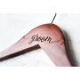 3 Personalized, Engraved Wedding Dress Hangers by Left Coast Original