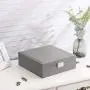 BEWISHOME Jewelry Boxes for Women 35 Compartments Jewelry Organizer - 6 Necklace Hooks, 2 Layers - Jewelry Boxes Display Storage Case Jewelry Holder for Girls Grey SSH71H BEWISHOME Jewelry Boxes for Women 35 Compartments Jewelry Organizer - 6 Necklace Hooks, 2 Layers - Jewelry Boxes Display Storage Case Jewelry Holder for Girls Grey SSH71H