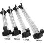 Pull Out Hanger Rail Retractable Clothes Rack Closet Rod for Wardrobe 255/305/355/405mm (Size : 305mm)