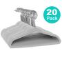 Kids Velvet Non-Slip Clothes Hangers,10/20/30 Pack (B)