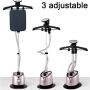 HWZXBCC Steam Iron 1800W Super Large Steam Ironing Household Hand-held Hanging Ironing Machine with Ironing Board 1.7L Large Water Tank