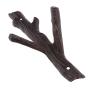 Dovewill Heavy Duty Metal Tree Branch Hooks Coat Key Hat Towel Clothes Hook Hanger Storage Rack - Brown