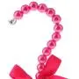 FRECI Pearl Beaded Clothes Hanger Coat Trouser Dress Pants Hanger Rack for Home Boutique Clothes Shop Wedding Decor - Rose Red FRECI Pearl Beaded Clothes Hanger Coat Trouser Dress Pants Hanger Rack for Home Boutique Clothes Shop Wedding Decor - Rose Red