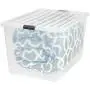 IRIS USA CB-130 / Buckle Down Storage Box, 1 Pack, 132 Quart, Clear IRIS USA CB-130 / Buckle Down Storage Box, 1 Pack, 132 Quart, Clear