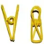 MiLanNuo New 10X Metal Clamp Clothes Laundry Hangers Strong Grip Washing Line Pin Pegs Clips