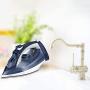ZZYJYALG Hanging Ironing Machine Plastic Metal Transparent Water Tank Clothes Cotton High Temperature Ironing Bed Sheets Dormitory Travel Curtains Household Portable Handheld (Blue)