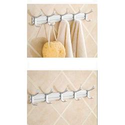 Hook Rail/Coat Rack Adjustable Wall Hooks Towel Hooks Stainless Steel Chrome Wall Mount Door Coat Hooks Clothes Hanger Rack Jacket Pegs For Bathroom Living Room Kitchen For Easy Installation , 8 hooks