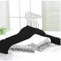 8pcs Velvet Clothes Hangers Non-Slip Clothes Hangers, with Clips for Dress Jackets Coats Clothes Pants