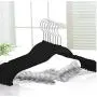 8pcs Velvet Clothes Hangers Non-Slip Clothes Hangers, with Clips for Dress Jackets Coats Clothes Pants